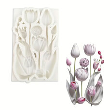 Silicone Mold – Bouquet Of Flowers