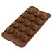 Silikomart Chocolate Mould Classic Choco Flame