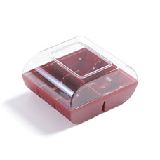 Silikomart Macaron Packaging Bordeaux For 6 Macarons