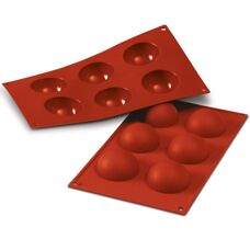 Silikomart Baking Mould Semispheres 6 cm