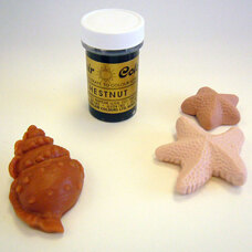 Colours and Flavours - Paste Colour CHESTNUT 25g