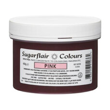 Оцветители и есенции - Сладкарска боя - гел - PINK 400 гр