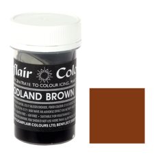 Оцветители и есенции - Сладкарска боя - гел - WOODLAND BROWN