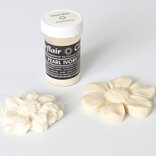 Оцветители и есенции - Сладкарска боя - гел - PASTEL PEARL IVORY