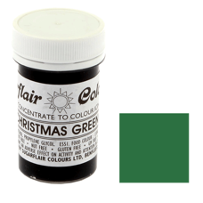 Colours and Flavours - Paste Colour CHRISTMAS GREEN 25g