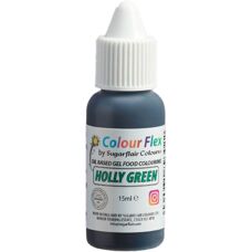 Colours and Flavours - Sugarflair Colourflex HOLLY GREEN 15ml
