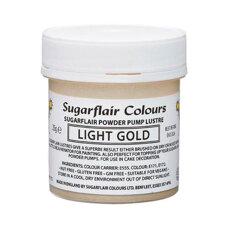 Sugarflair Edible Lustre LIGHT GOLD - 25g