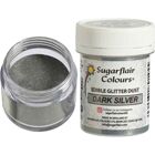 Sugarflair Edible Lustre DARK SILVER - 10 g