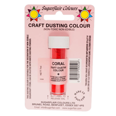 Оцветители и есенции - Прахов оцветител Sugarflair Craft - Coral 7 гр