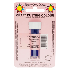 Sugarflair Craft Dusting Colour Deep Purple 7g