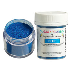 Sugarflair Sugar Sprinkles - BLUE 40G