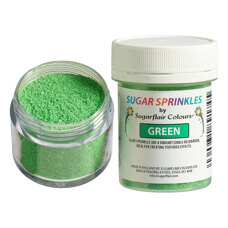 Sugarflair Sugar Sprinkles - GREEN 40G