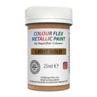 Sugarflair Edible Metallic Paint - LIGHT GOLD 25g