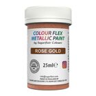 Sugarflair Edible Metallic Paint - ROSE GOLD 25g