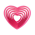 Nesting Heart Cutter Set/6