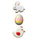 Cookie Cutters - Wilton Cookie Cutter Rabbit - Easter Egg - Chicken set/3