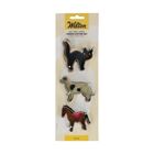 Wilton Cookie Cutter Cat - Dog - Horse set/3