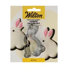 Комплект резци Wilton - зайци 3 бр.