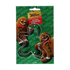Резци на форми - Комплект резци Wilton - джинджифилови човечета 3 бр.