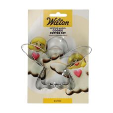 Cookie Cutters - Wilton Nesting Cookie Cutter Angel Set/3