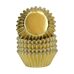 Wilton Mini Metallic Baking Cups Gold pk/160