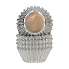 Wilton Mini Metallic Baking Cups Silver pk/160