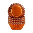 Wilton Mini Metallic Baking Cups Orange pk/160