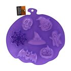 Wilton Silicone Mould Ghost/Witch/ Hat/Bat/Pumpkin/Skull/Spider Web