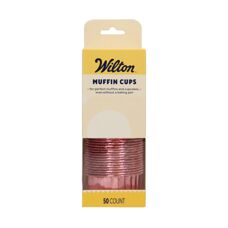 Мъфини и торти - Кофички за мъфини Wilton - розови 50 бр.
