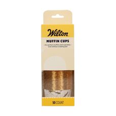 Мъфини и торти - Кофички за мъфини Wilton - бял мрамор 50 бр.
