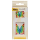 Вафлени пеперуди Wilton - колоритни - 8 бр.
