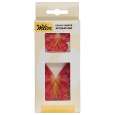 Wilton Edible Wafer Decorations Butterflies Pink set/8