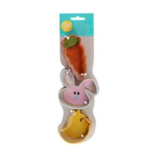 Cookie Cutters Set Rabbit/Carrot/Chicken