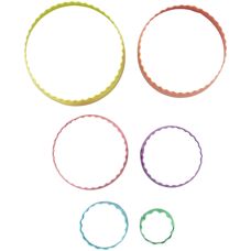 Wilton Double-sided Cutters Round Set/6