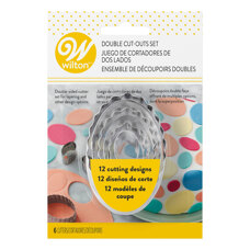 Wilton Double-sided Cutters Oval Set/6