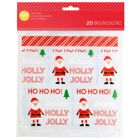Декоративни торбички - Holly Jolly 20 бр.