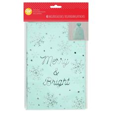 Аксесоари за украса - Декоративни торбички - Merry and Bright 6 бр.