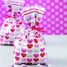 Decoration Materials - Treat Bags Heartfelt Confections pk/20