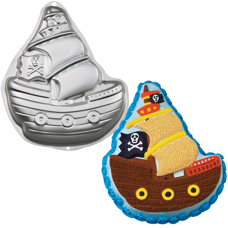Cakes and Muffins - Pirate Ship Cake Tin