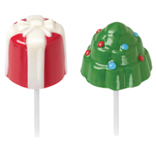 Marshmallow Pop Mold Christmas Tree & Present