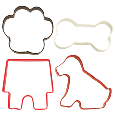 Cookie Cutters - Cookie Cutter Pet Theme set/4