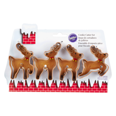 Cookie Cutters - Cookie Cutter Set Mini Reindeer