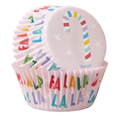 Baking Cups Fa La La pk/75